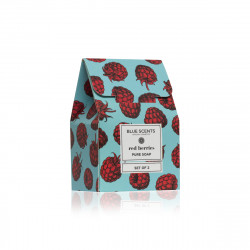 BLUE SCENTS  SOAP SET RED...